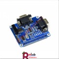 2-CH Isolated RS232 HAT dùng cho Raspberry Pi